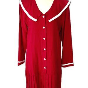VINTAGE Y2K RAMPAGE SAILOR COLLAR DRESS